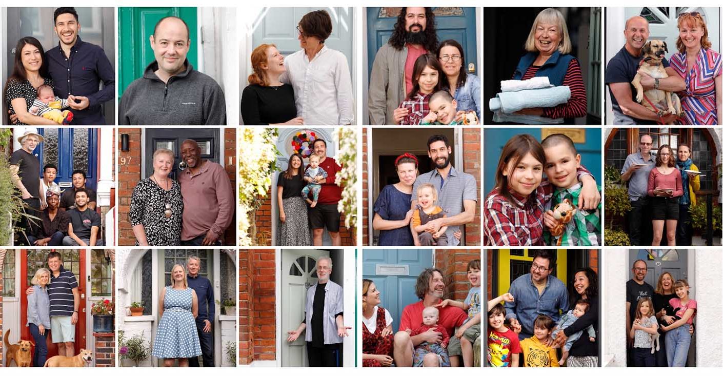 Photographer's charity front step portrait project keeps growing