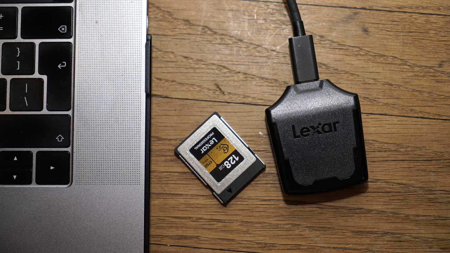 Lexar Professional CFexpress Type B USB 3.1 Reader review