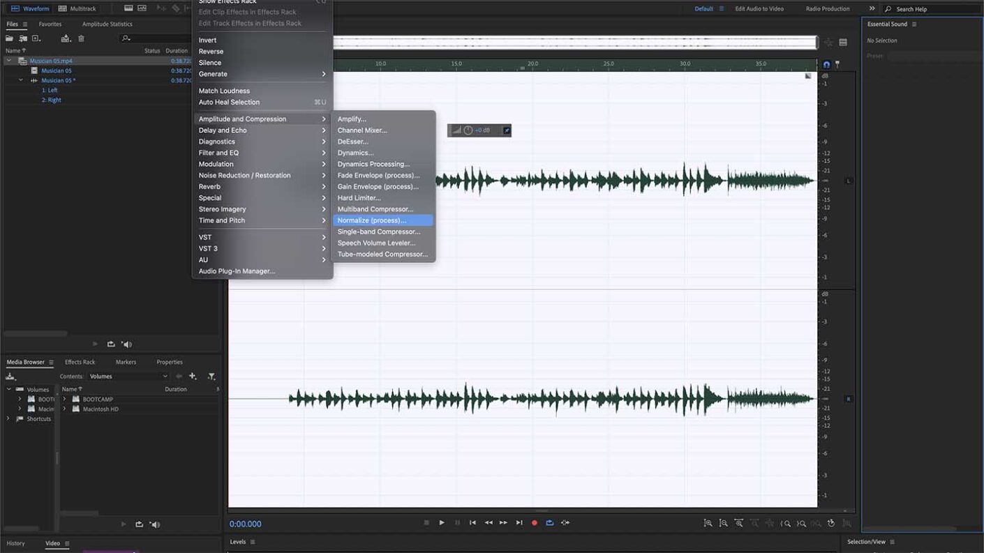 How to clean-up audio with Adobe Audition – Camera Jabber