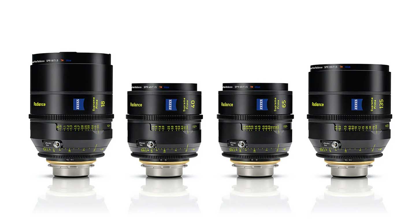 Zeiss adds 18mm, 40mm, 65mm, 135mm T1.5 cine prime lenses - Camera Jabber