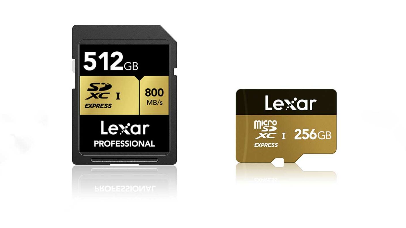 Lexar announces development of SD Express memory cards