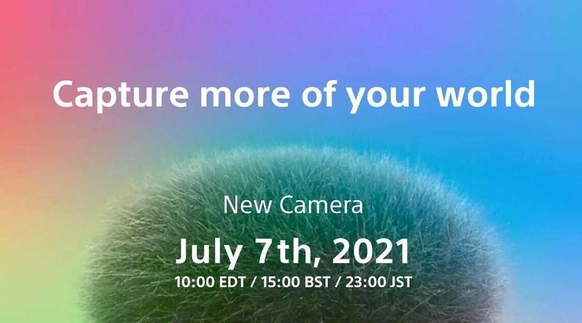 New Sony camera to be announced July 7