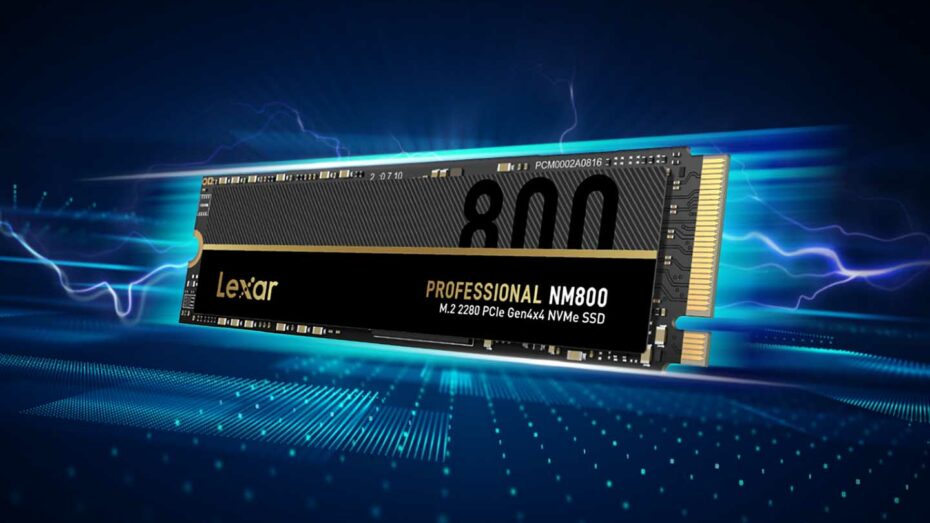 Lexar unveils Professional NM800 M.2 2280 PCIe Gen4x4 NVMe SSD with ...