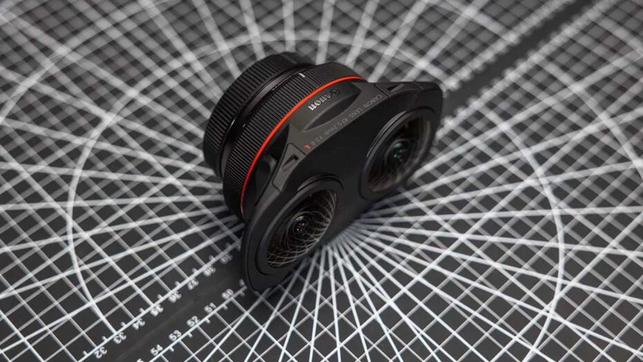 Canon reveals 3D stereoscopic 180° VR lens for RF Camera Jabber
