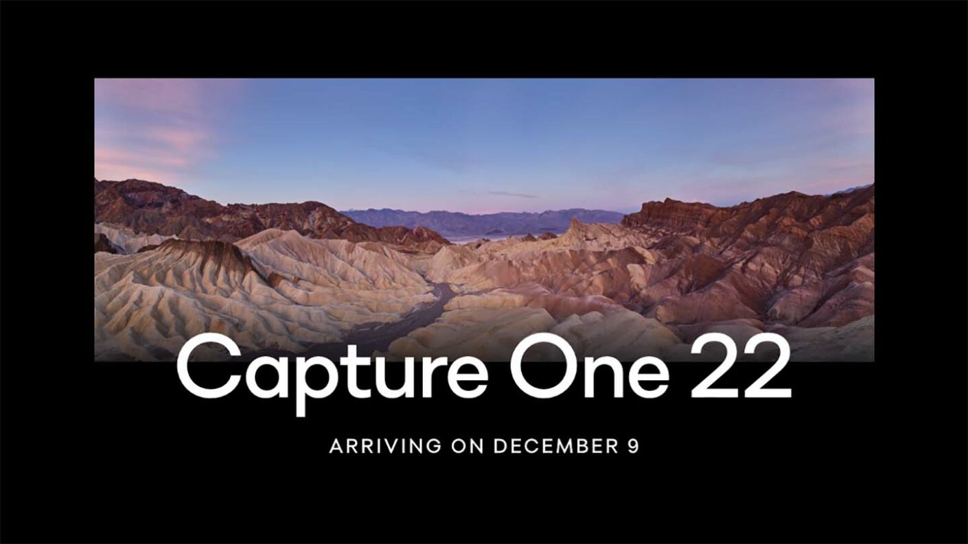 Capture One 22 launching on 9th December