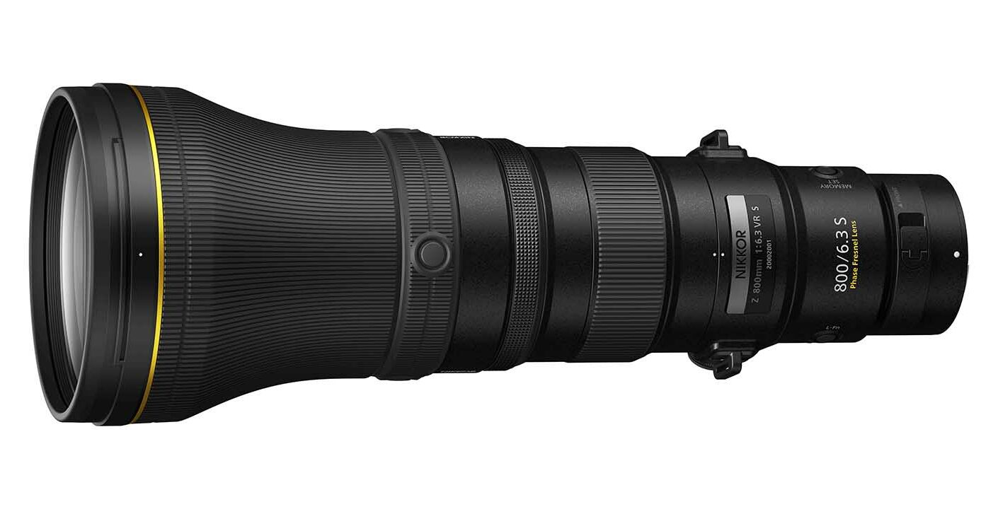 Nikon Nikkor Z 800mm f/6.3 VR S lens in development