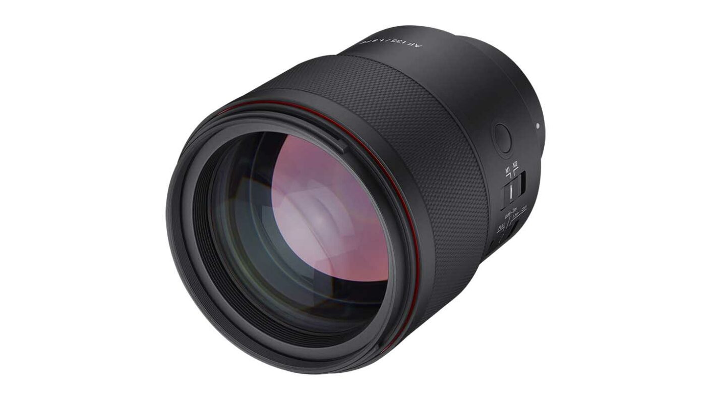 Samyang unveils AF 135mm F1.8 lens for Sony E mount