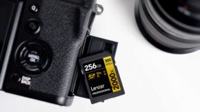 LEXAR ANNOUNCES DEVELOPMENT of 2000x 256GB SDXC™ UHS-II V90 Card GOLD SERIES