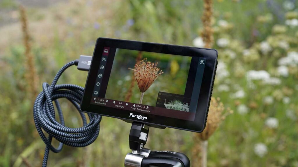 Monitor Da Campo Portkeys LH5P II 5.5″ – 2000 Nit, 4K HDMI, Controllo Wireless Per Fotocamere