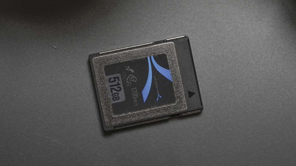 Sabrent CFExpress B 512GB Card review