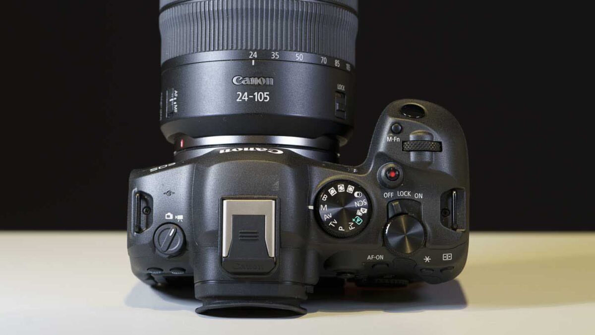 Canon EOS R6 II -  top