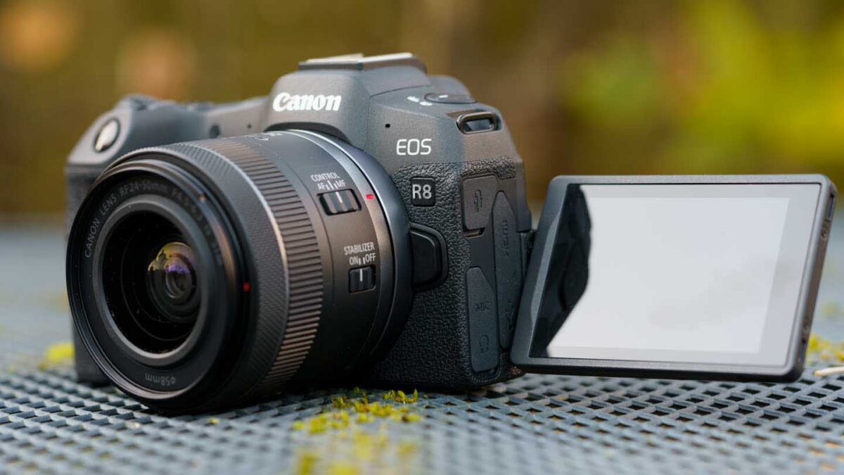 Canon EOS R8 review: flip-out screen