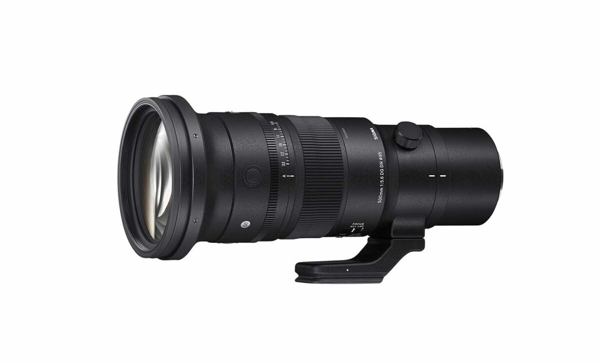 SIGMA launches 500mm F5.6 DG DN OS | Sports Lens for Sony E, L mounts