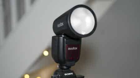 Godox V1 Pro S without front light