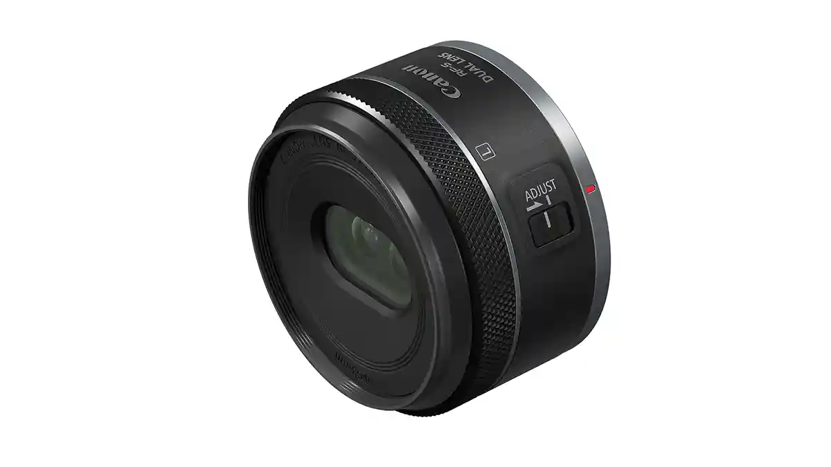 Canon RF-S 7.8mm F4 STM DUAL lens
