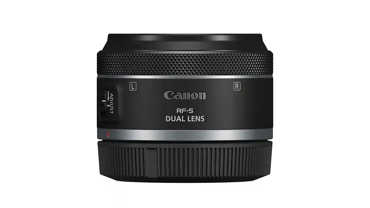 Canon RF-S 7.8mm F4 STM DUAL lens