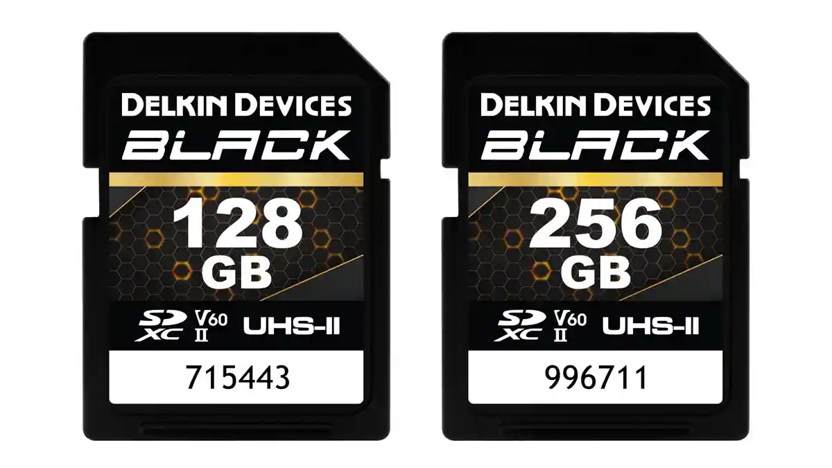 Delkin BLACK Rugged UHS-II SDXC cards