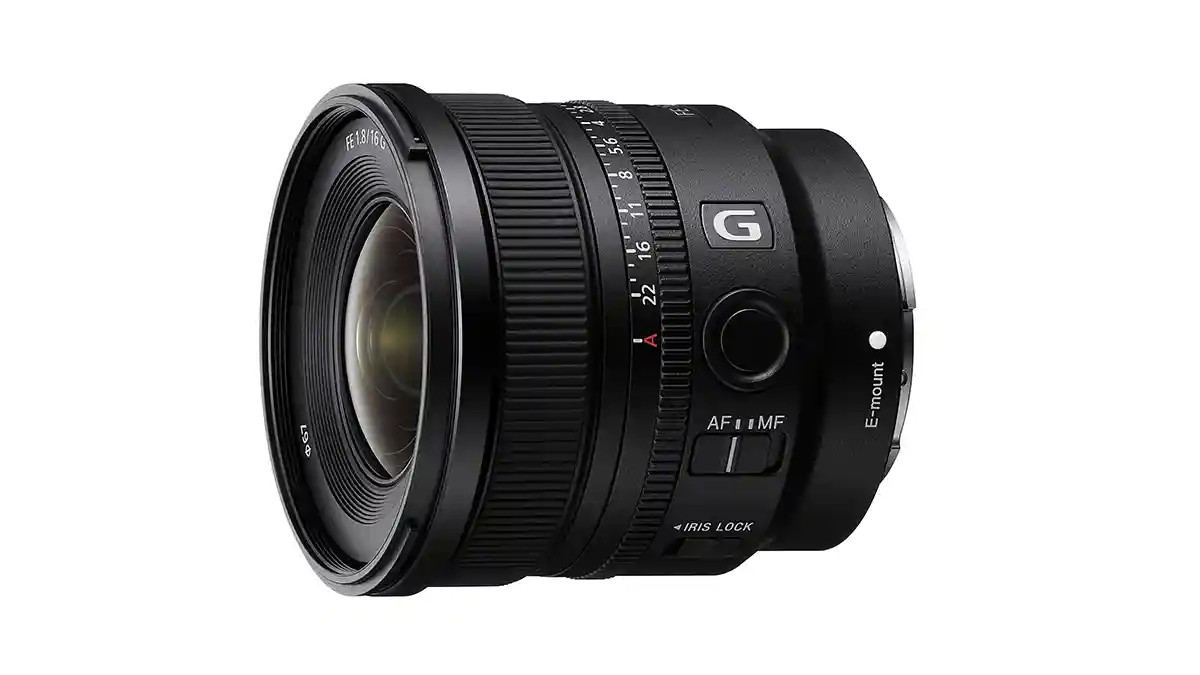 Sony FE 16mm F1.8 G lens