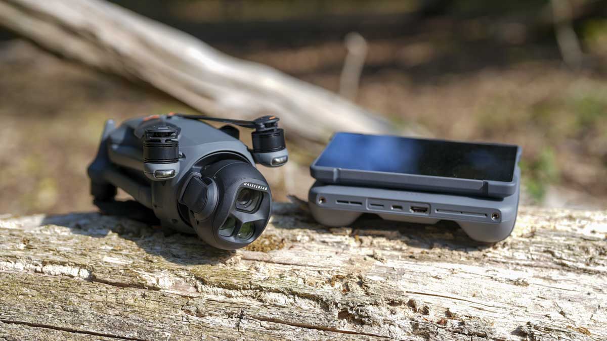 DJI Mavic 4 Pro landed folded