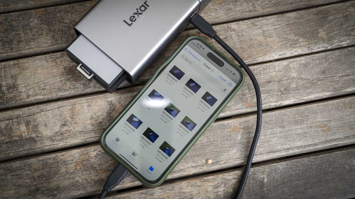 Lexar Workflow Go review
