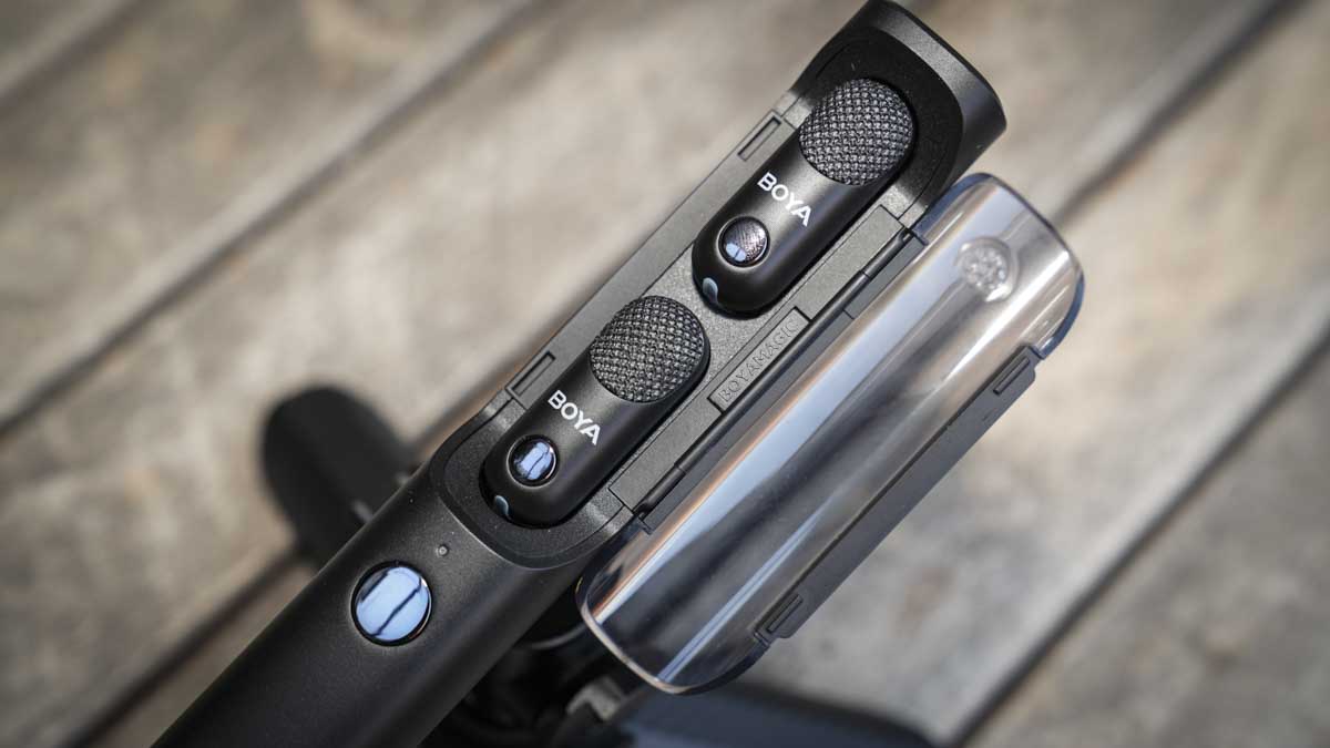 Boya Magic review - In shotgun mic case
