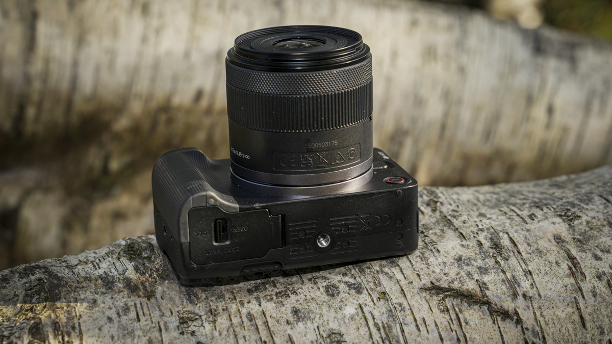 Canon EOS R50 V bottom