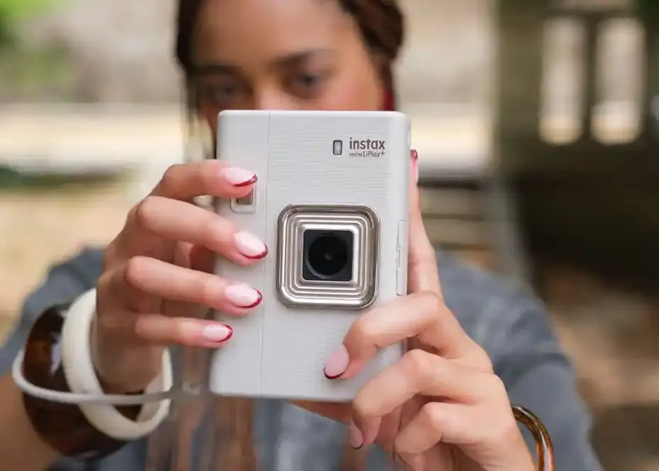 instax mini LiPlay+ hybrid instant camera