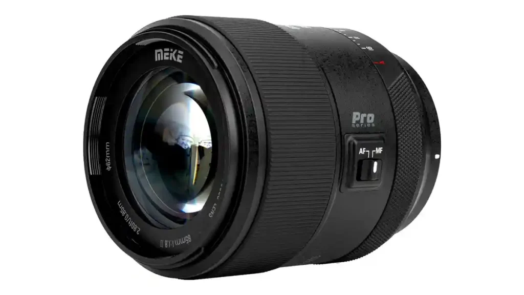 Meike 85mm f/1.8 Pro E-mount lens