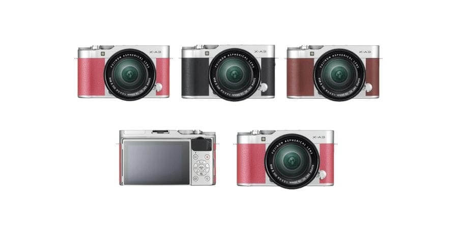 Fuji launches X-A3 with 24.2-megapixel sensor