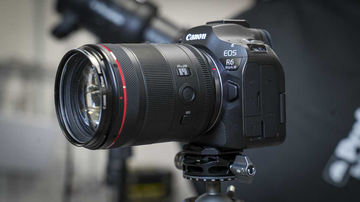 Canon EOS R6 Mark III Review - Side angle