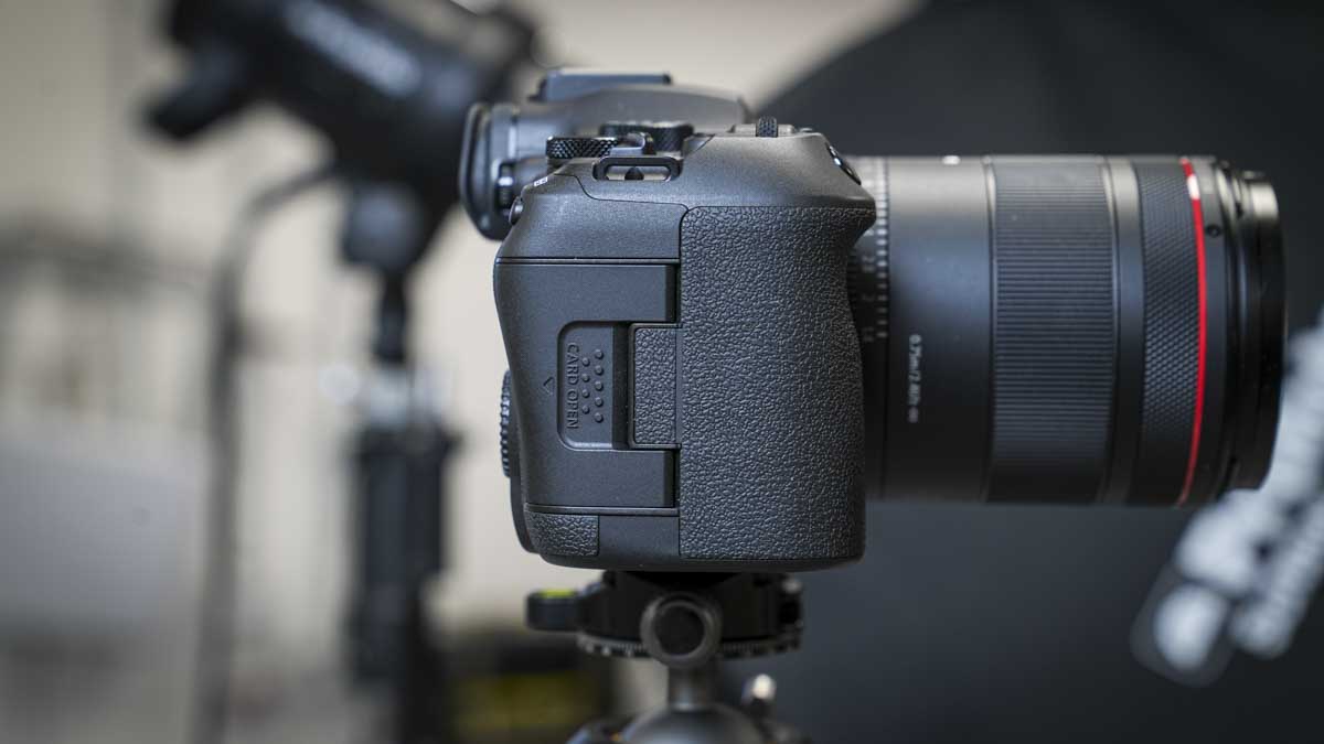 Canon EOS R6 Mark III Review - Side