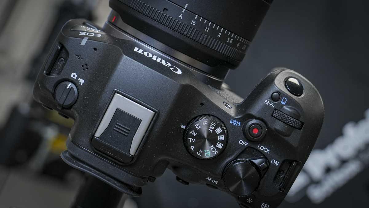 Canon EOS R6 Mark III Review - Top