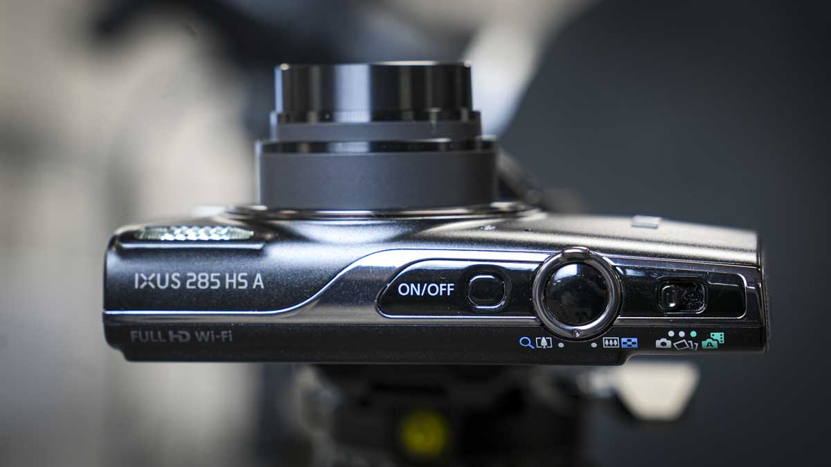 Canon IXUS 285 HS Review top