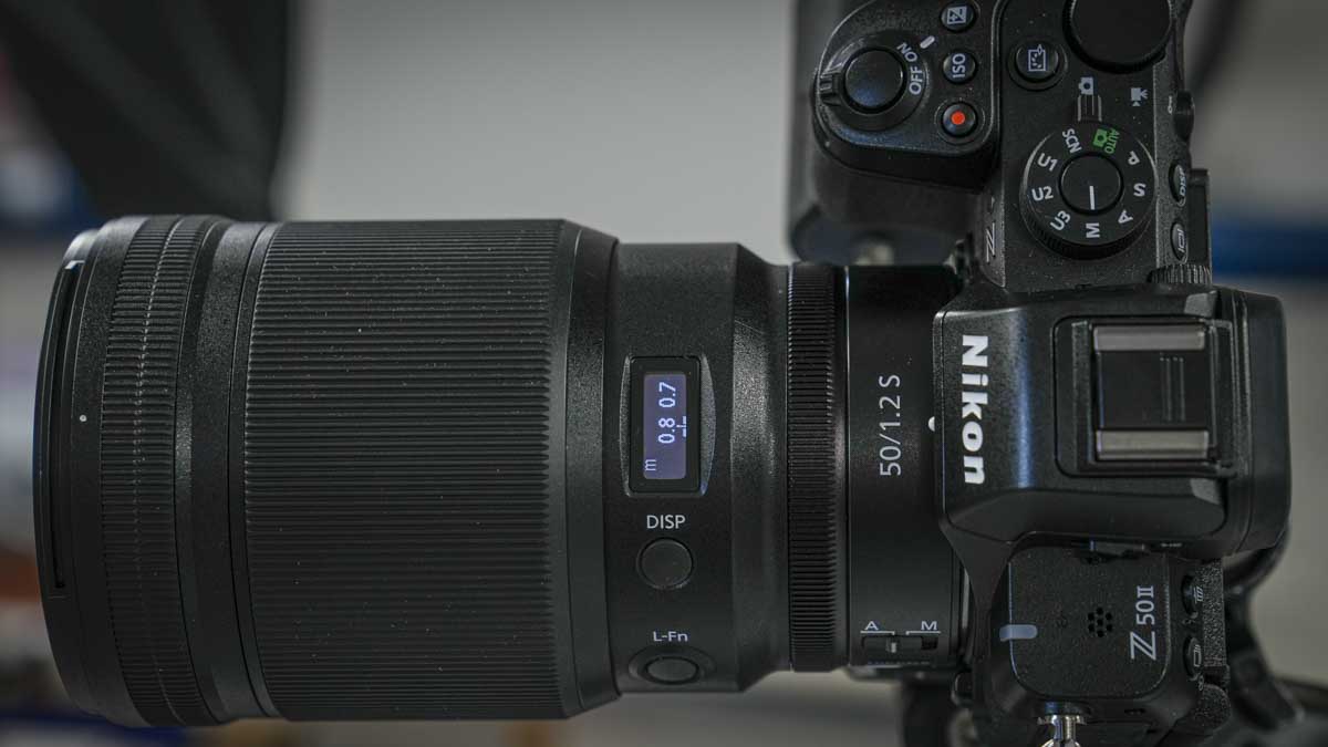 Nikon Z50 II top plate
