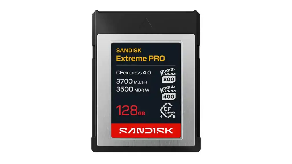 SanDisk Extreme PRO CFexpress 4.0