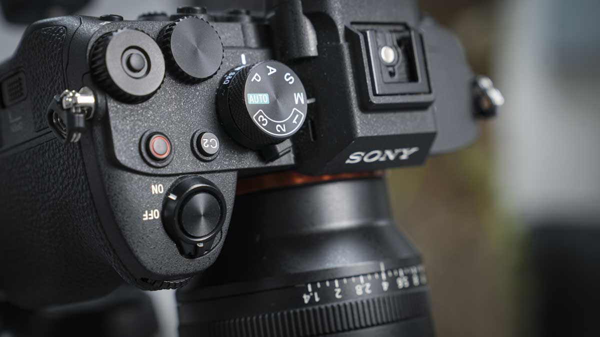 Sony A7 V review - PSAM dials