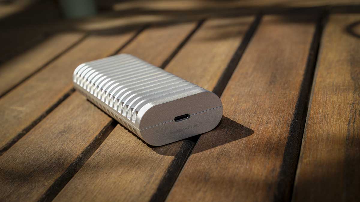 TerraMaster D1 SSD review - USB C port
