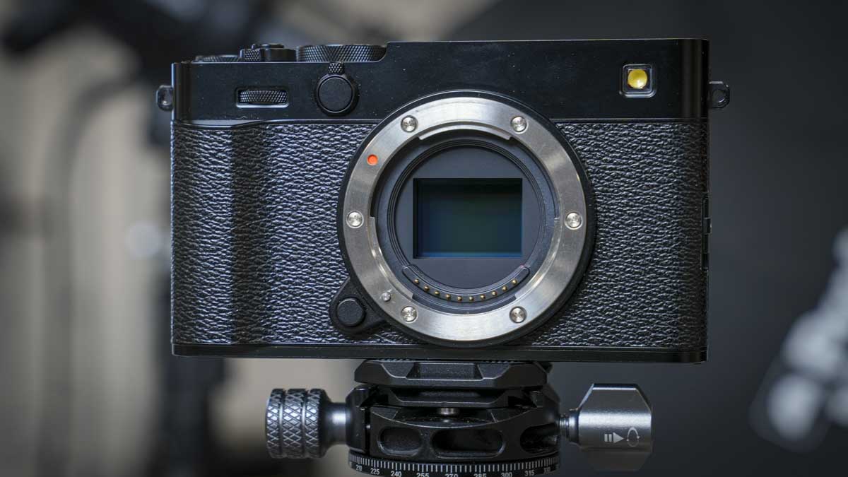 Fujifilm X-E5 review sensor