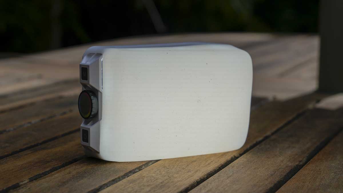 Godox C30R review - diffuser