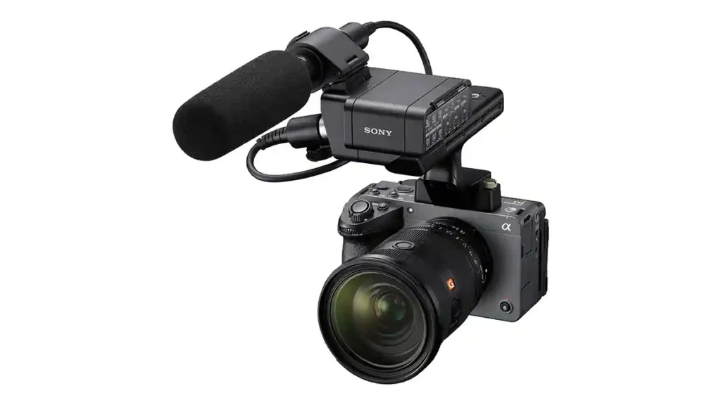 Sony FX5 with mic