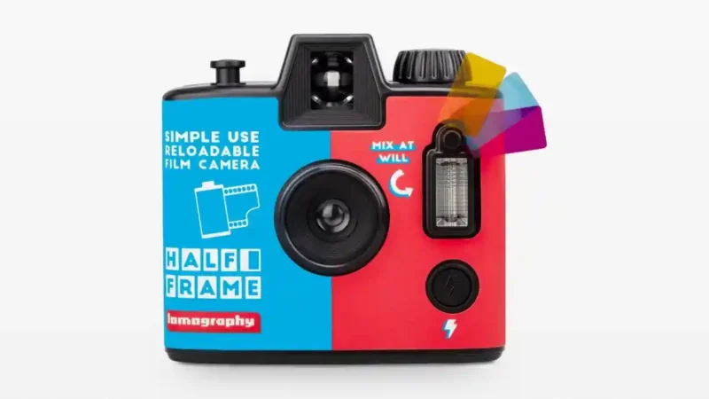 Lomography launches the Simple Use Reloadable Half Frame film camera