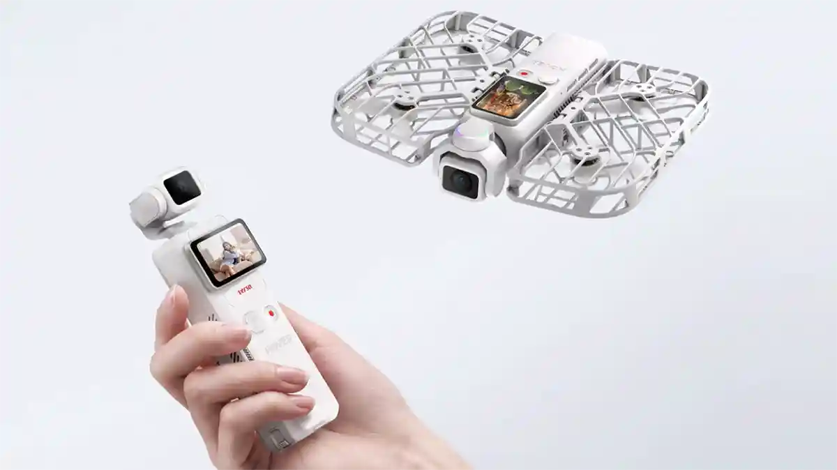 HoverAir Versa: il gimbal tascabile che diventa drone con un clic