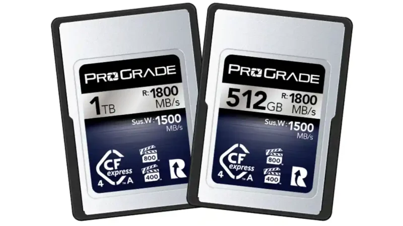 ProGrade’s new CFexpress Type A cards are built for Sony shooters who never want to drop a frame