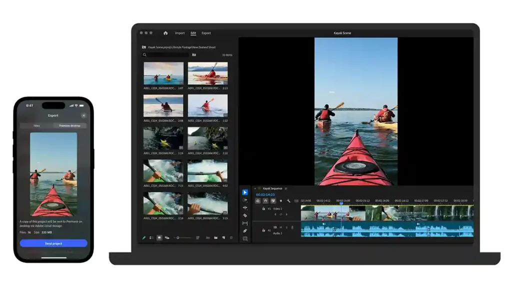 Adobe Premiere mobile video editing app arrives on Android