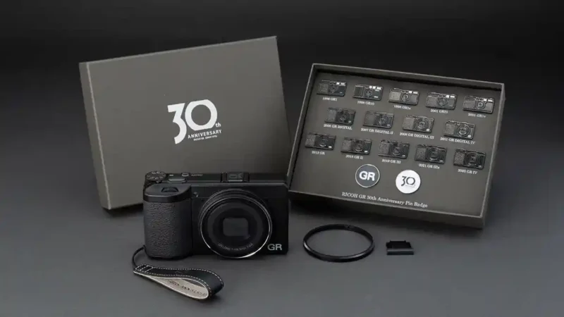 Ricoh GR IV 30th Anniversary Edition marks 30 years of the GR series