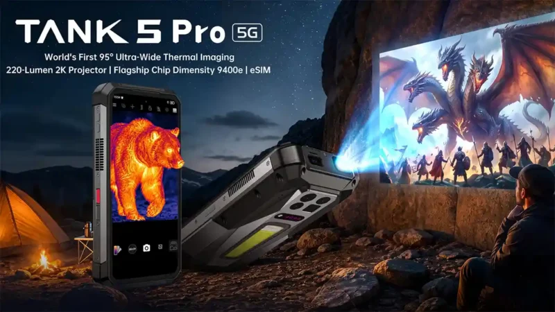 The 8849 Tank 5 Pro puts a FLIR thermal camera in your pocket