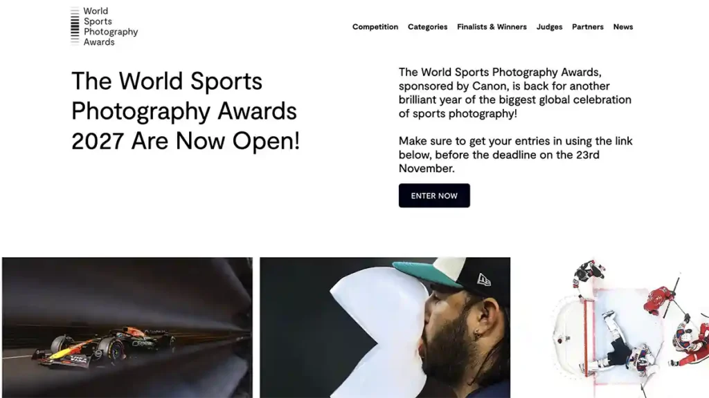 World Sports Photography Awards 2027
