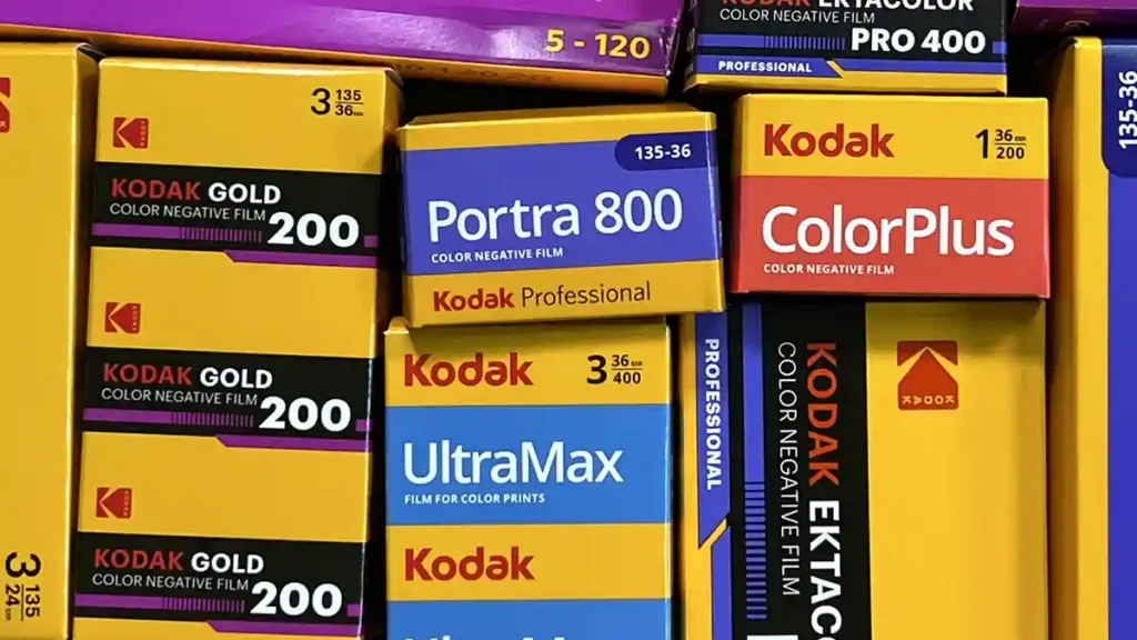 Eastman Kodak still film range 2026