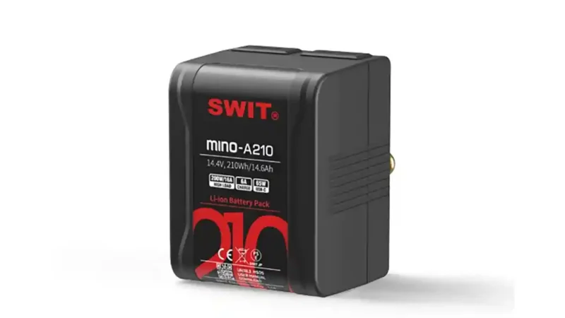 SWIT MINO-A Gold Mount batteries price, specifications and availability announced